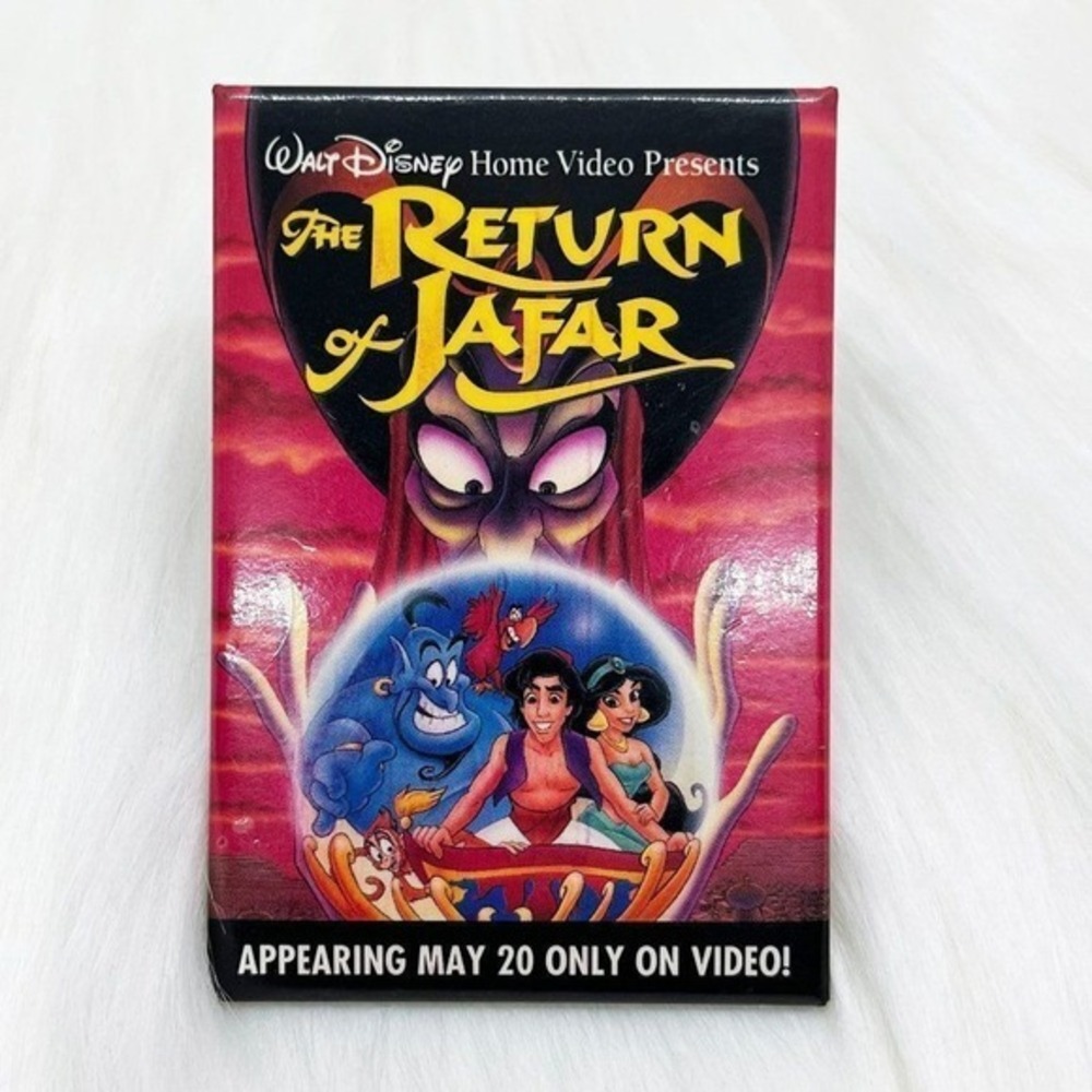 🔮 5/$25 Vintage 90s Disney Aladdin The Return of Jafar Pin